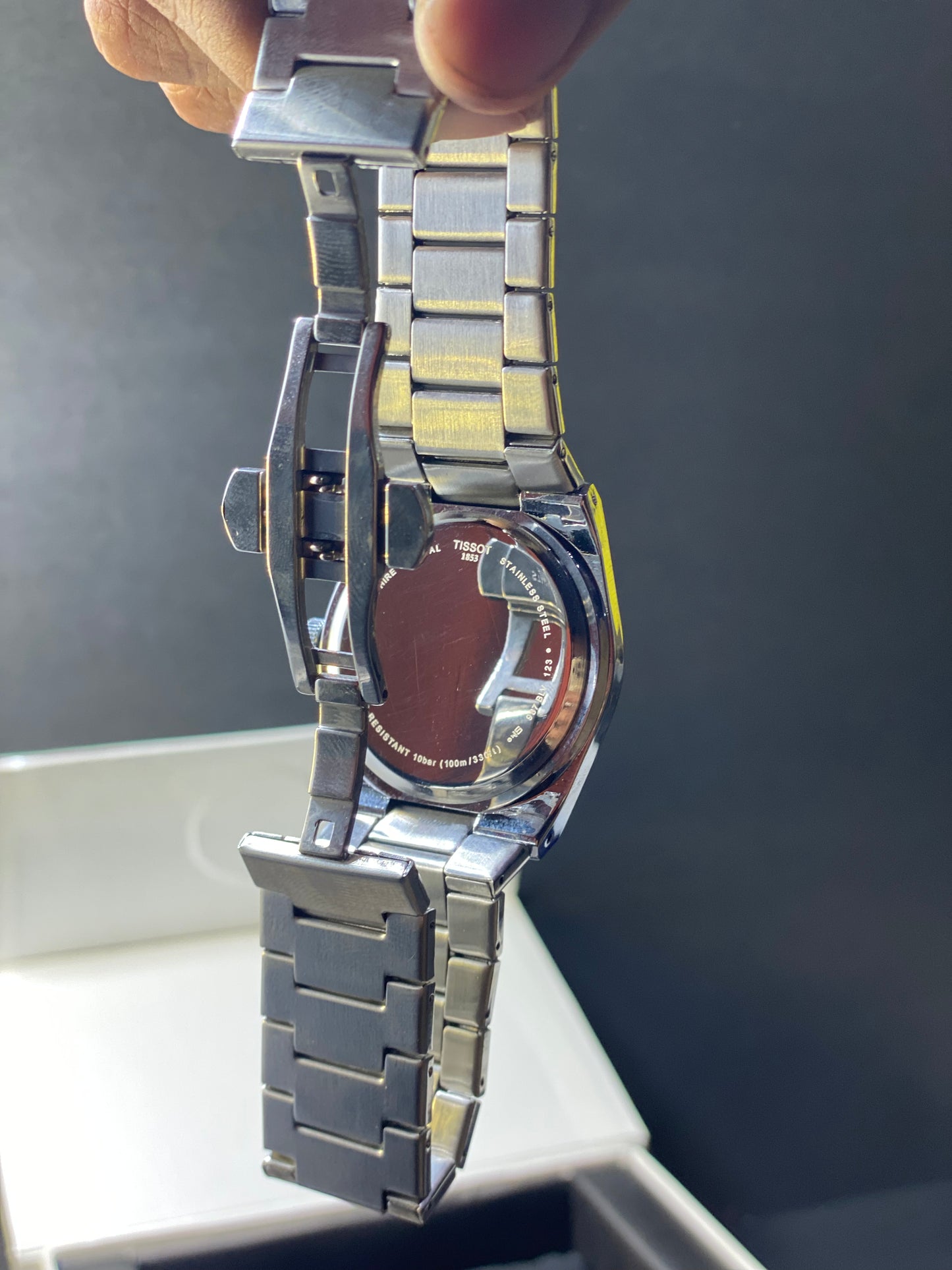 Luxury Green Dial Stainless Steel Men's Analog Watch